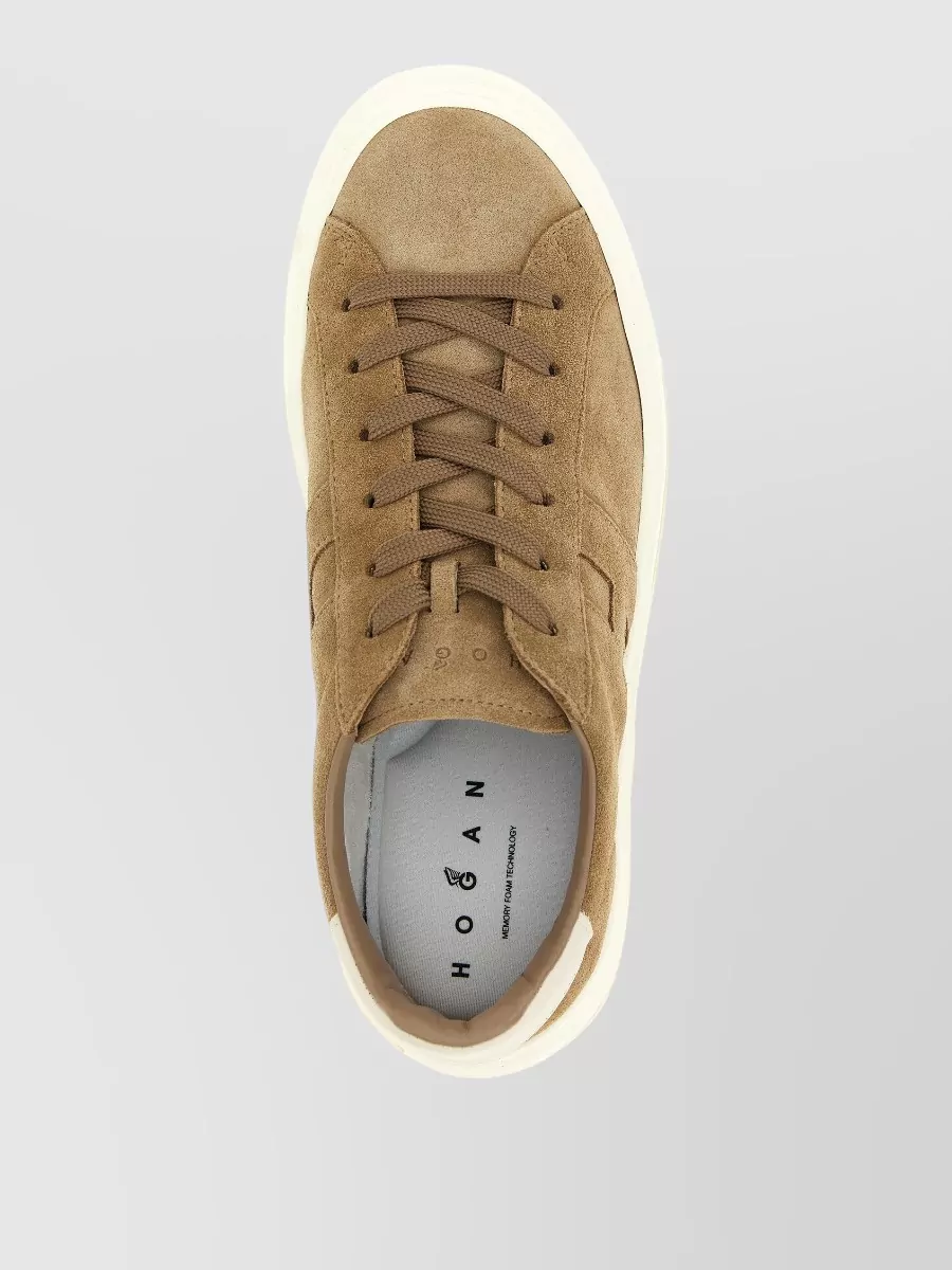 Hogan H691 Sneakers Suede Finish Rubber Sole