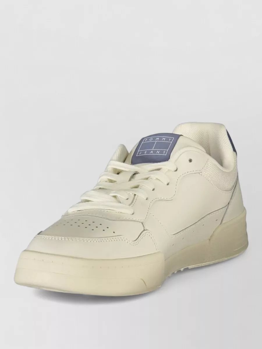 Tommy Hilfiger Leather Lace-Up Sneakers
