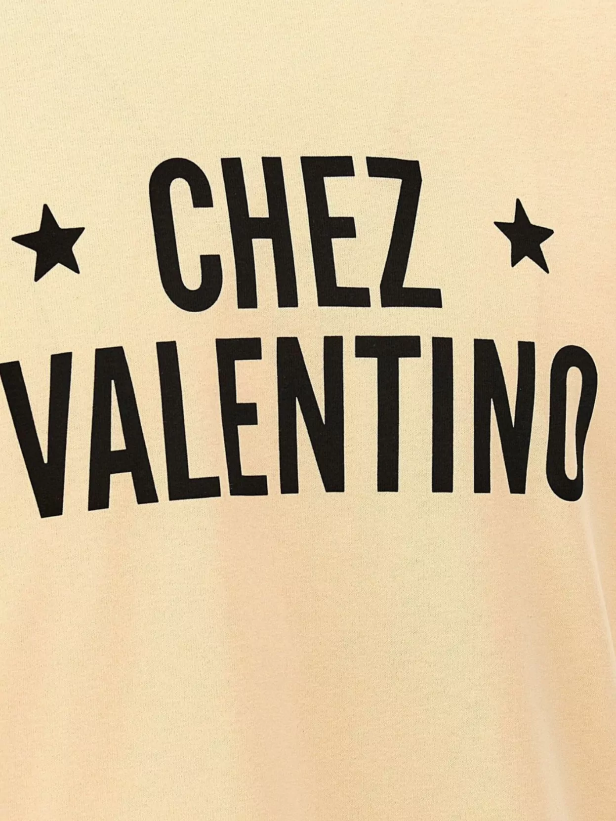 Valentino Garavani Graphic Print Crew Neck T-Shirt With Contrast Sleeves