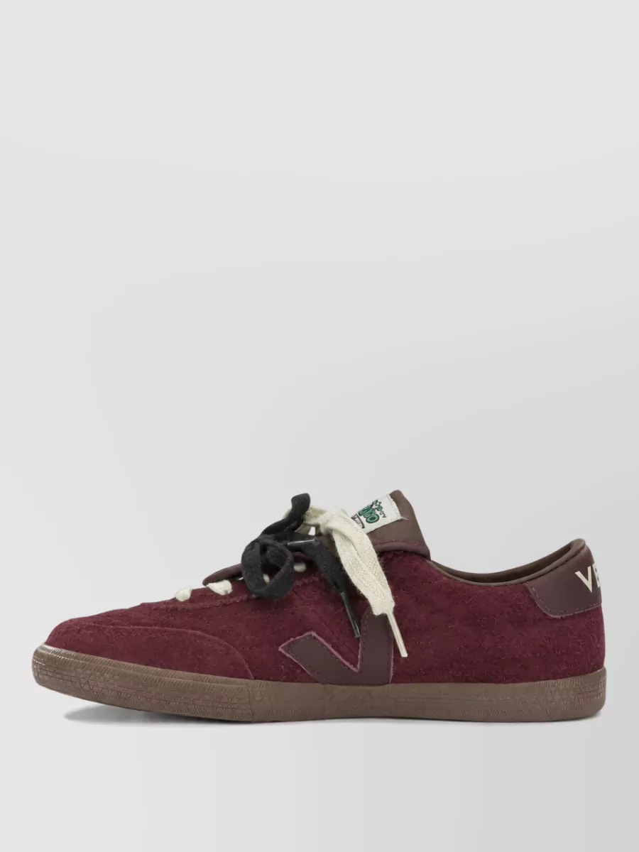 Veja Suede Leather Low-Top Sneakers
