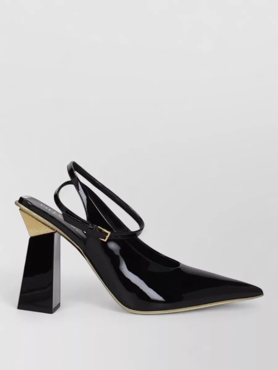 Valentino Garavani Patent Leather Slingback Sandals