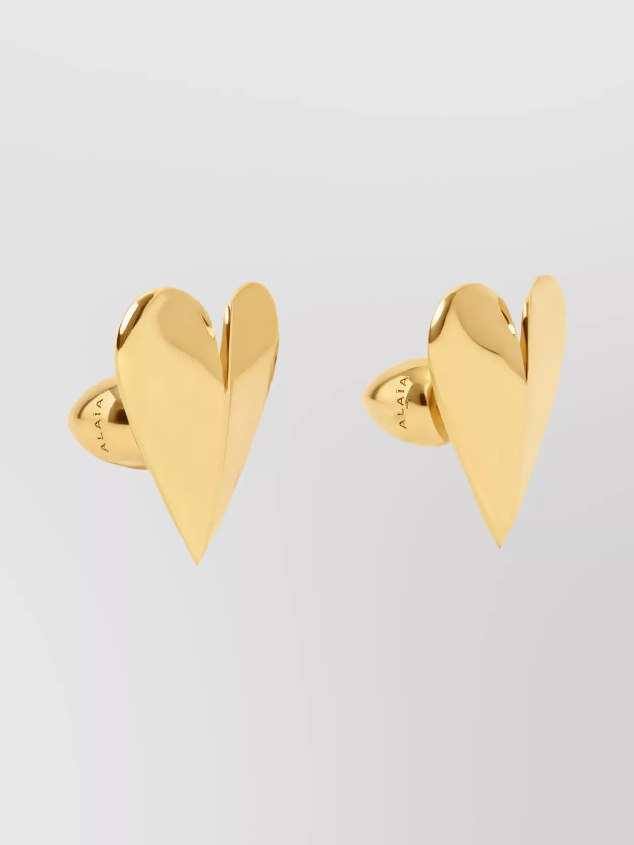Alaïa Heart Shape Stud Earrings