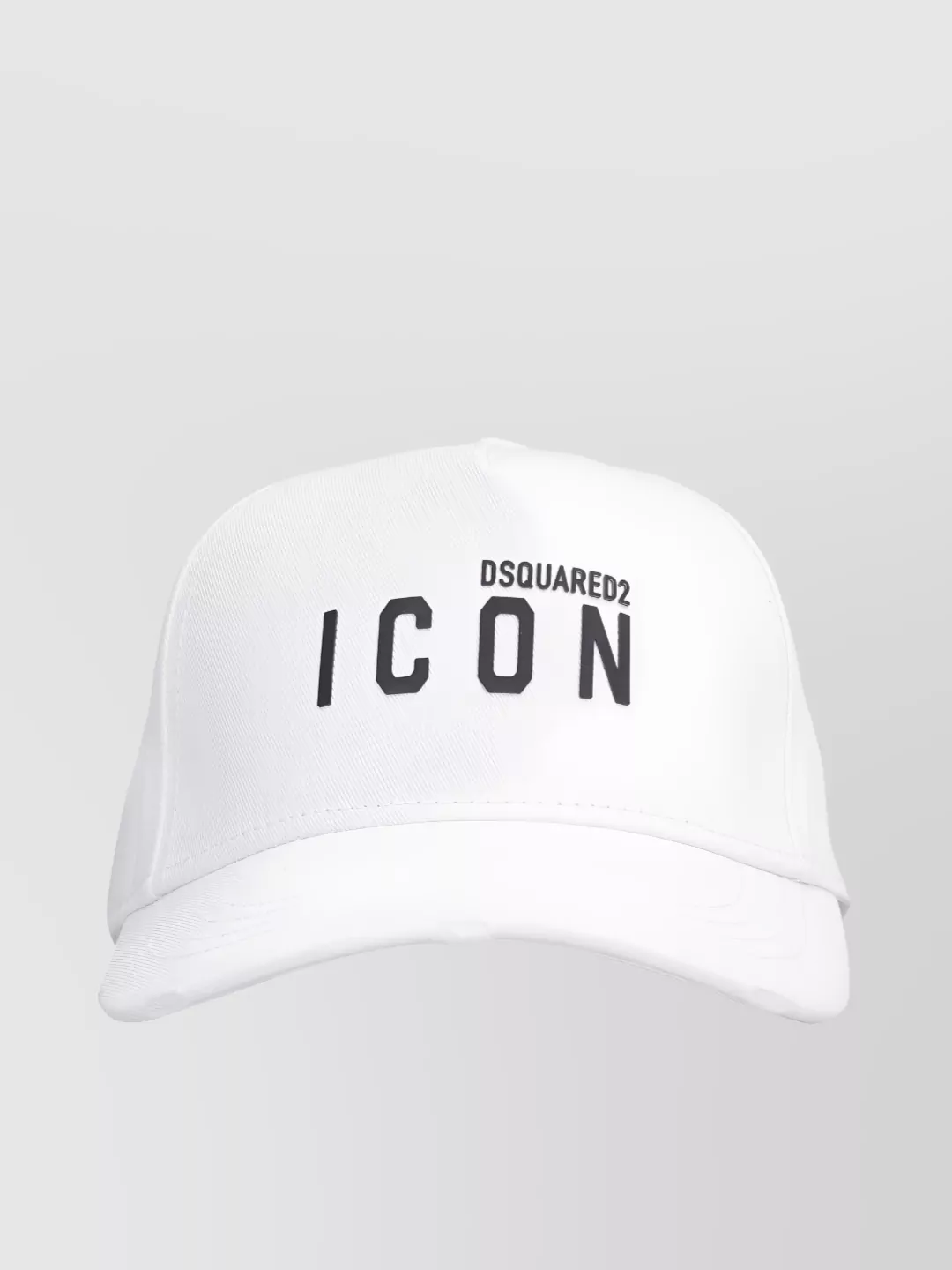 Shop Dsquared2 Curved Brim Hat With Ventilation In White