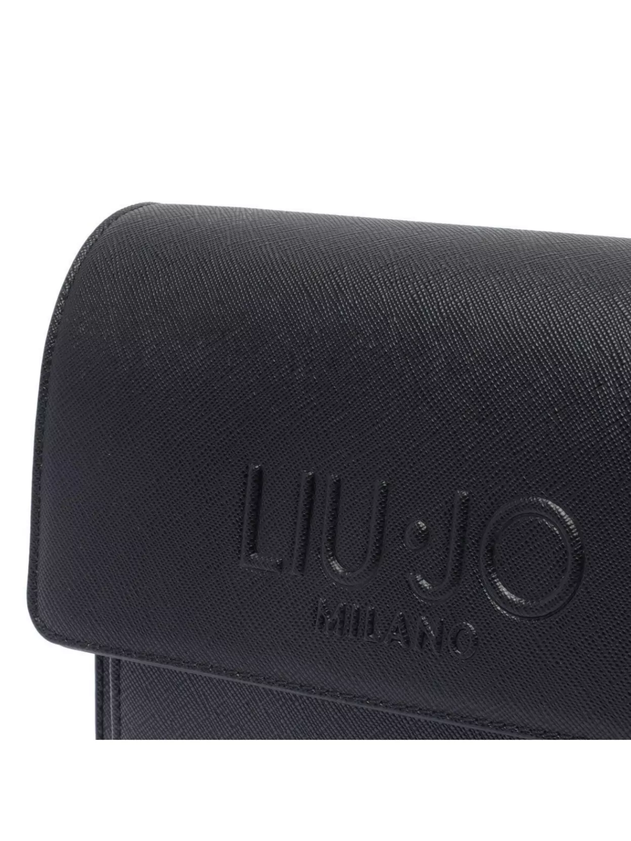Liu •jo Crossbody Bag With Chain Strap And Textured Finish