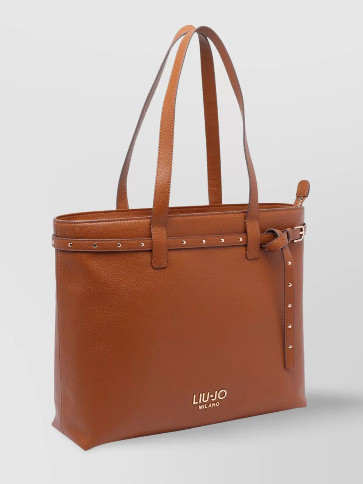 Liu Jo Double Handle Deer Logo Tote Bag