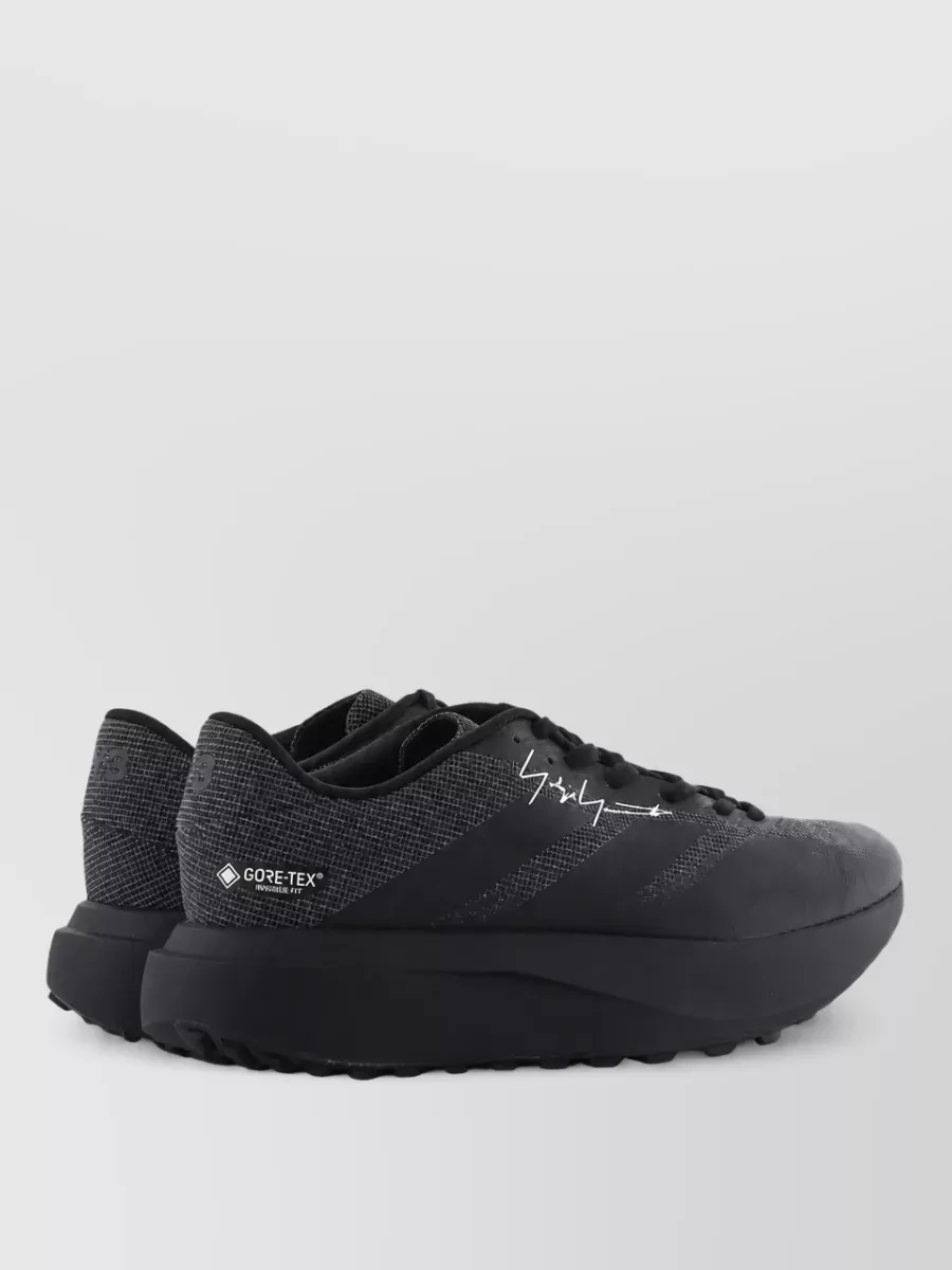 Y-3 calfskin low-top sneakers
