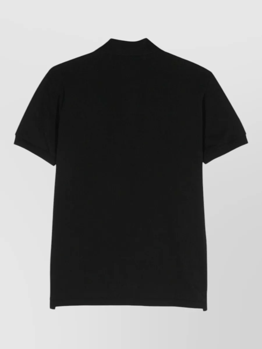 Comme Des Garçons Cotton Logo Polo Shirt