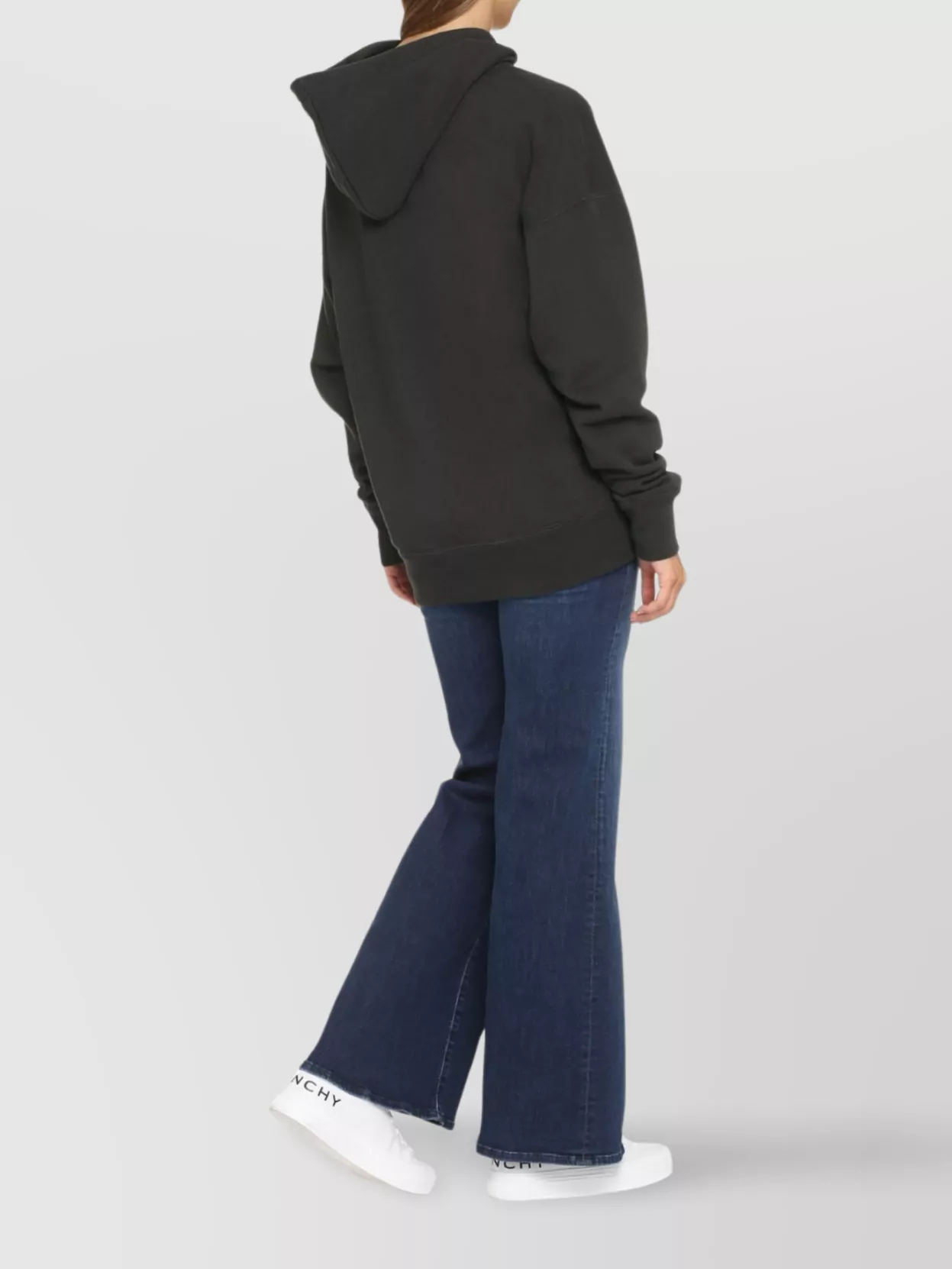 Isabel Marant Etoile Logo Print Cotton Hoodie