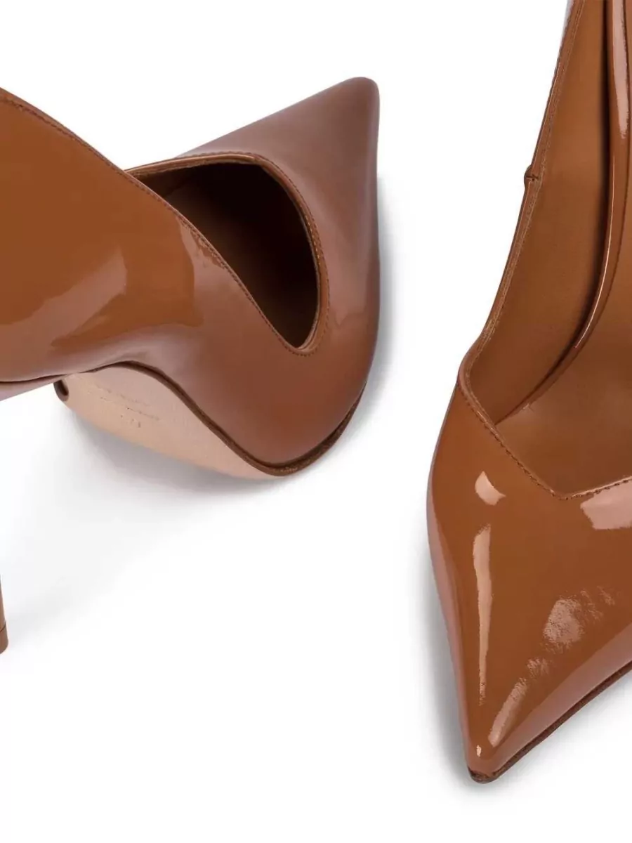 Le Silla Patent Leather Pointed-Toe Stiletto Pumps