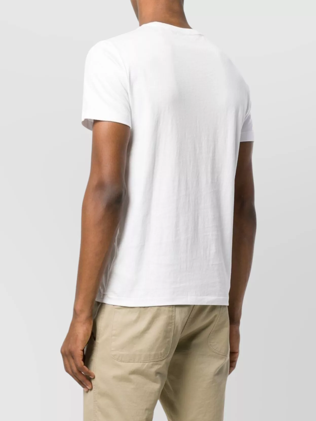 Ralph Lauren Round Neck Logo Embroidered T-Shirt