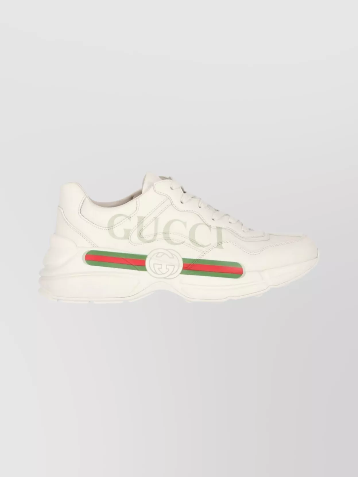 Gucci Casual Sneakers With Chunky Sole And Perforations