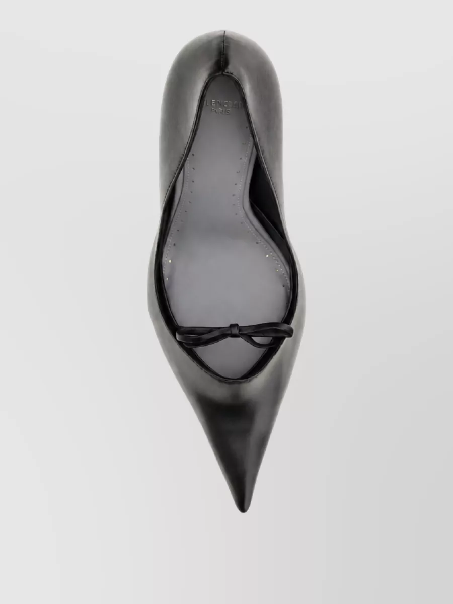 Balenciaga Leather Bloom Pumps