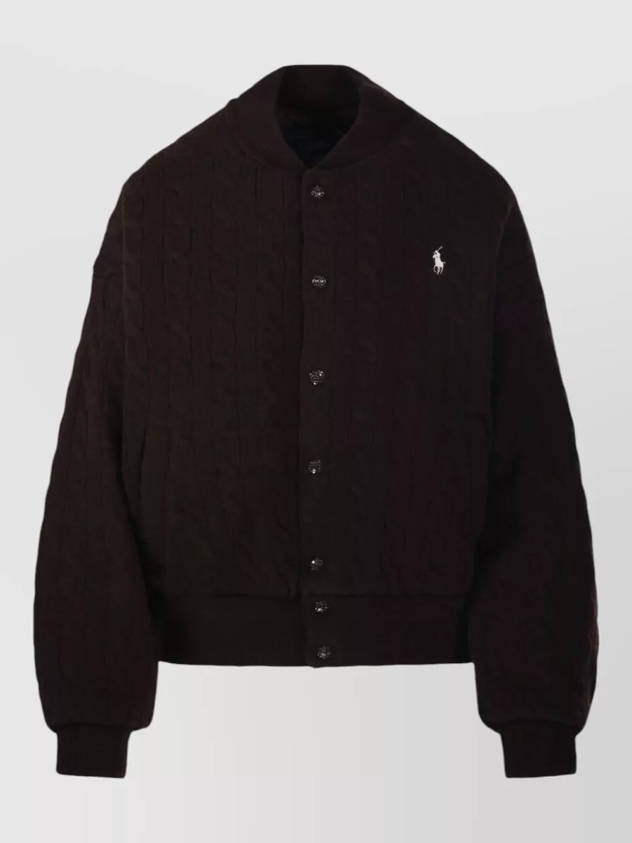 Ralph Lauren Cashmere Wool Bomber Jacket