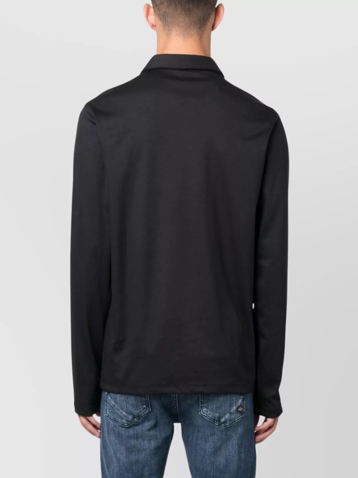 Michael Kors Long Sleeves Polo Shirt