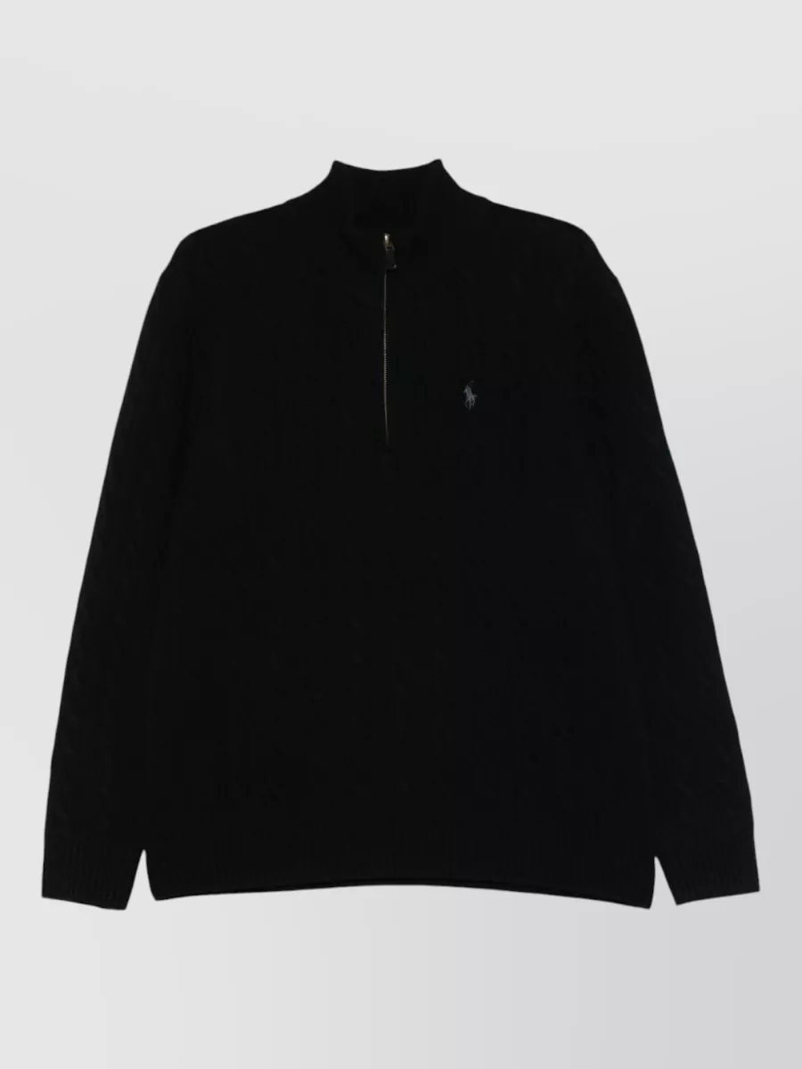 Polo Ralph Lauren Cable-Knit Quarter-Zip Jumper