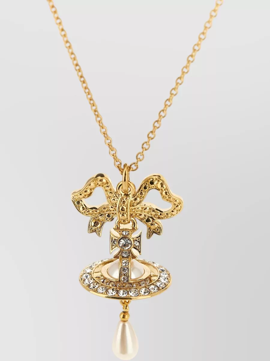 Vivienne Westwood Brass Rigoberta Necklace