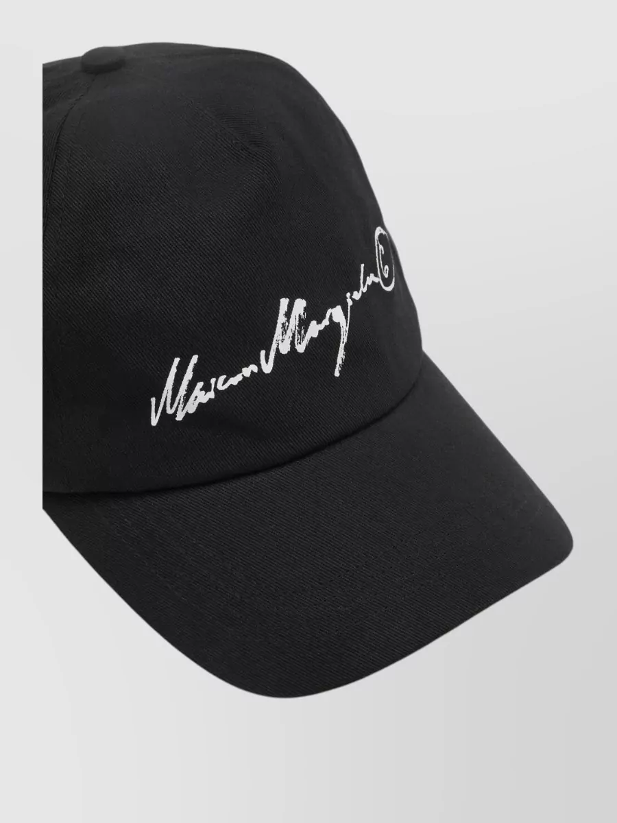 Mm6 Maison Margiela logo cotton baseball cap