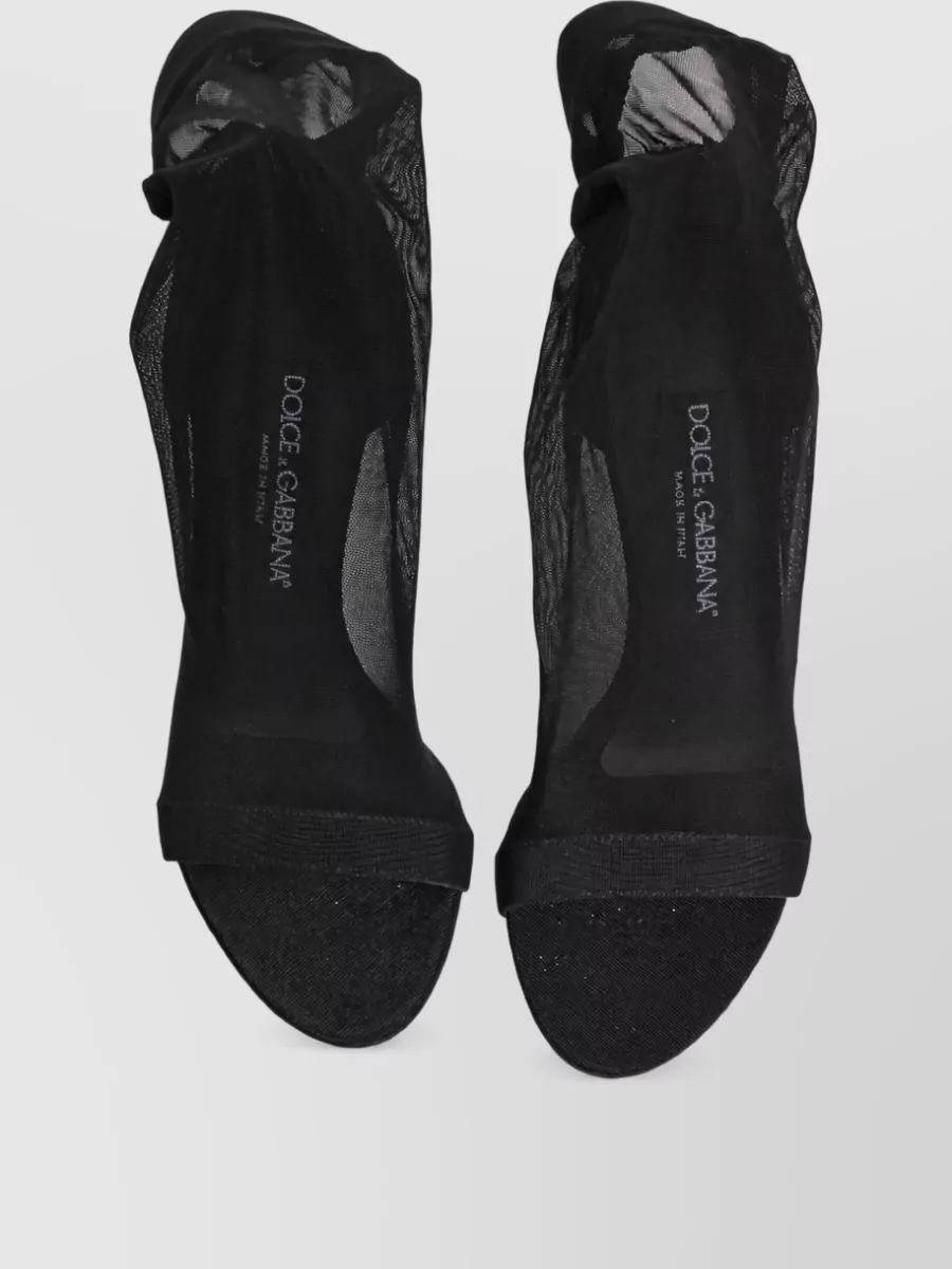 Dolce&Gabbana Mesh Sock Pumps