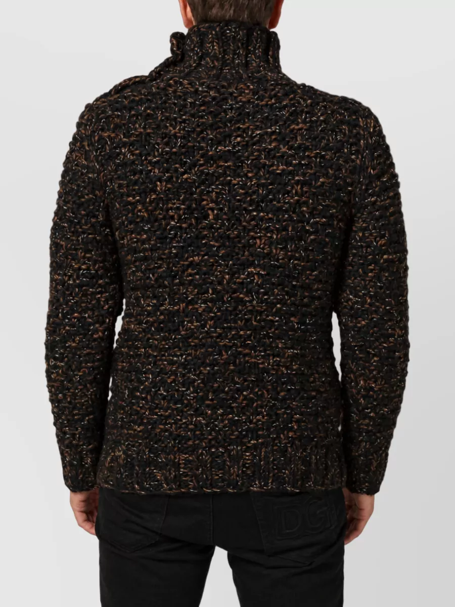 Dolce&Gabbana Cashmere Wool Turtleneck Sweater