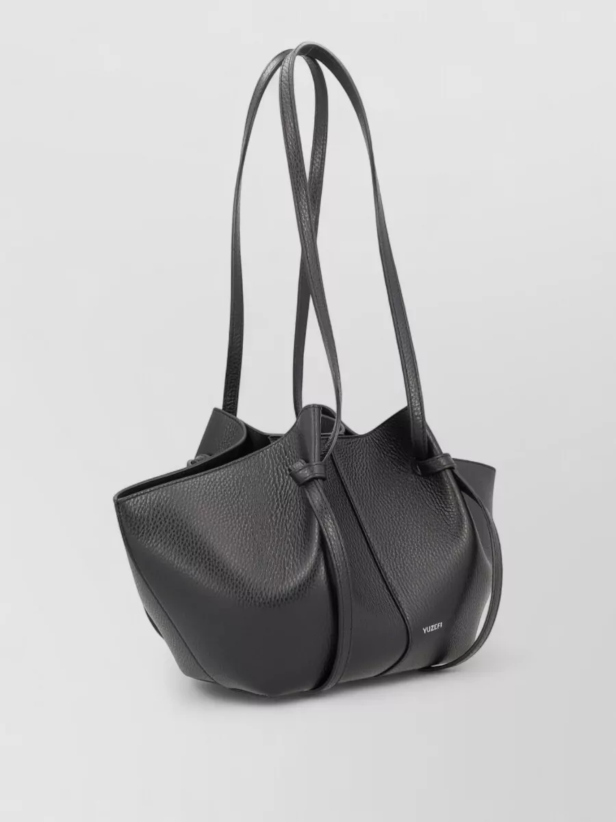 Yuzefi Mochi Shoulder Bag Knotted Long Handles