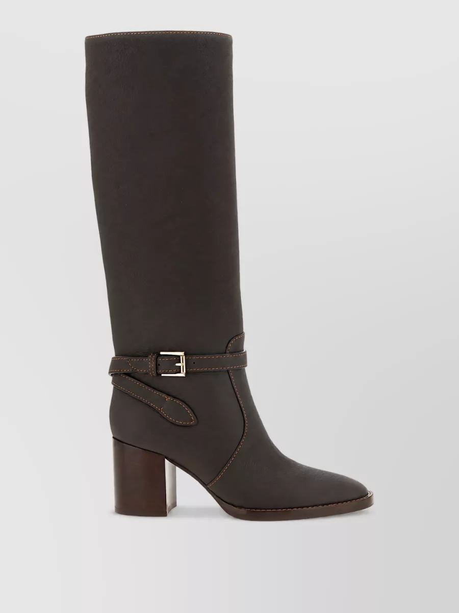 Gianvito Rossi leather high boots