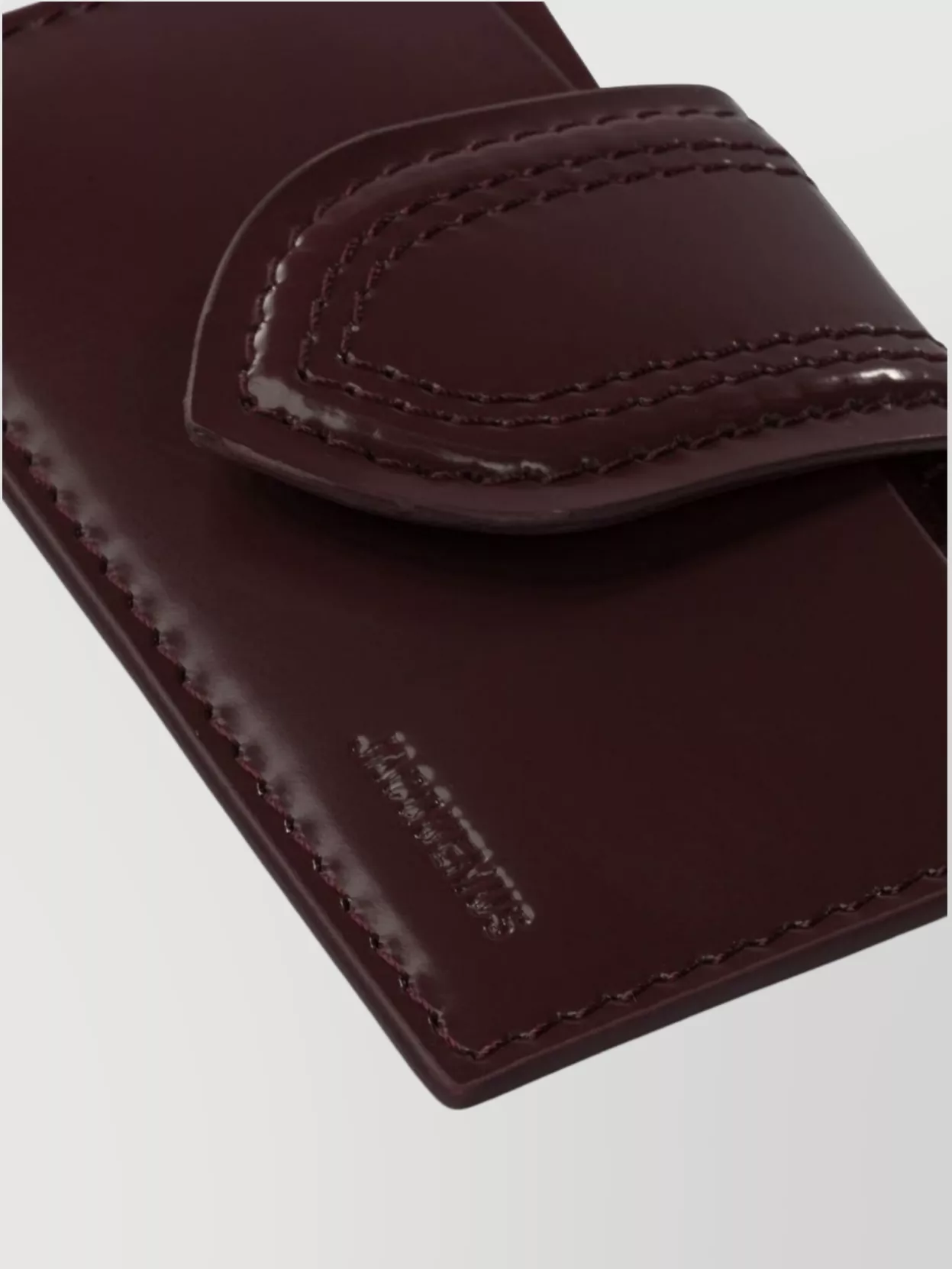 Jacquemus Bambino Card Holder Stitched Detailing