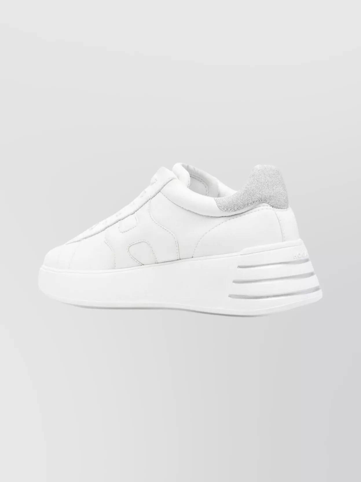 Hogan Casual Sneakers With Flat Rubber Sole In White