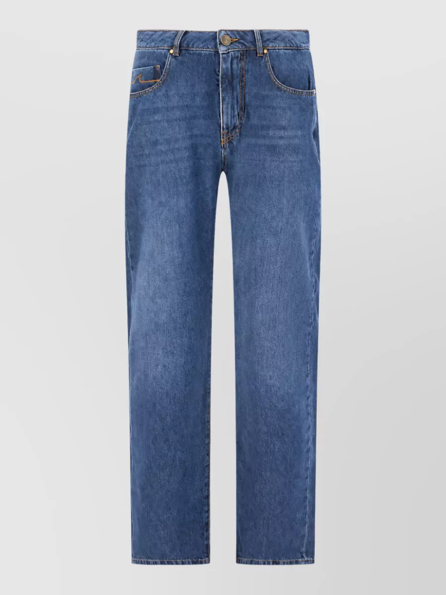 Paul & Shark denim straight-leg jeans