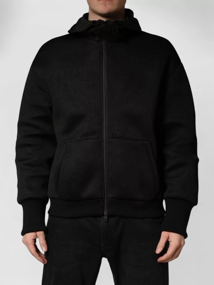 Dolce&Gabbana Nylon Hooded Bomber Jacket