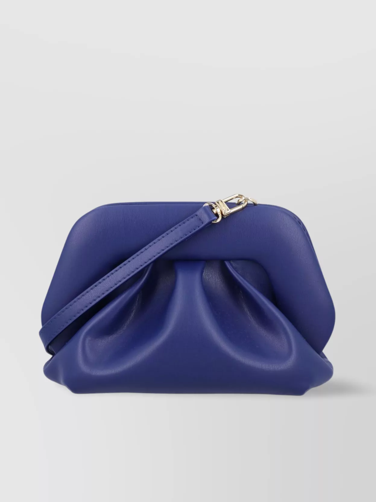Themoirè Gea Clutch Sculptural Pleated Frame