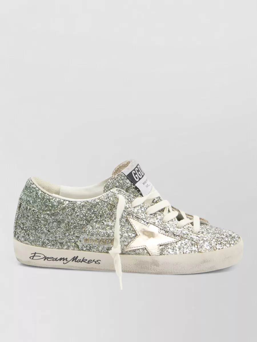 Golden Goose Superstar Sneakers Round Toe Signature Detail Rubber Sole