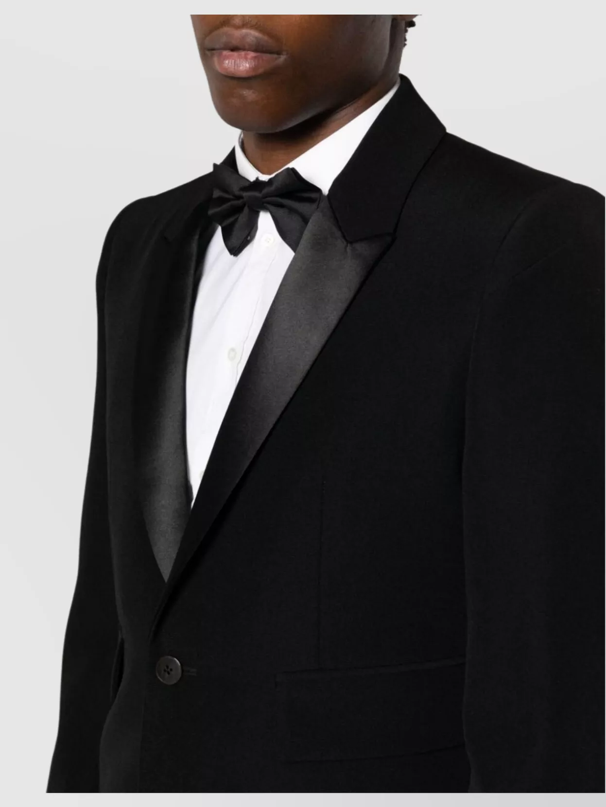Sapio Peak Lapels Cotton-Wool Blazer