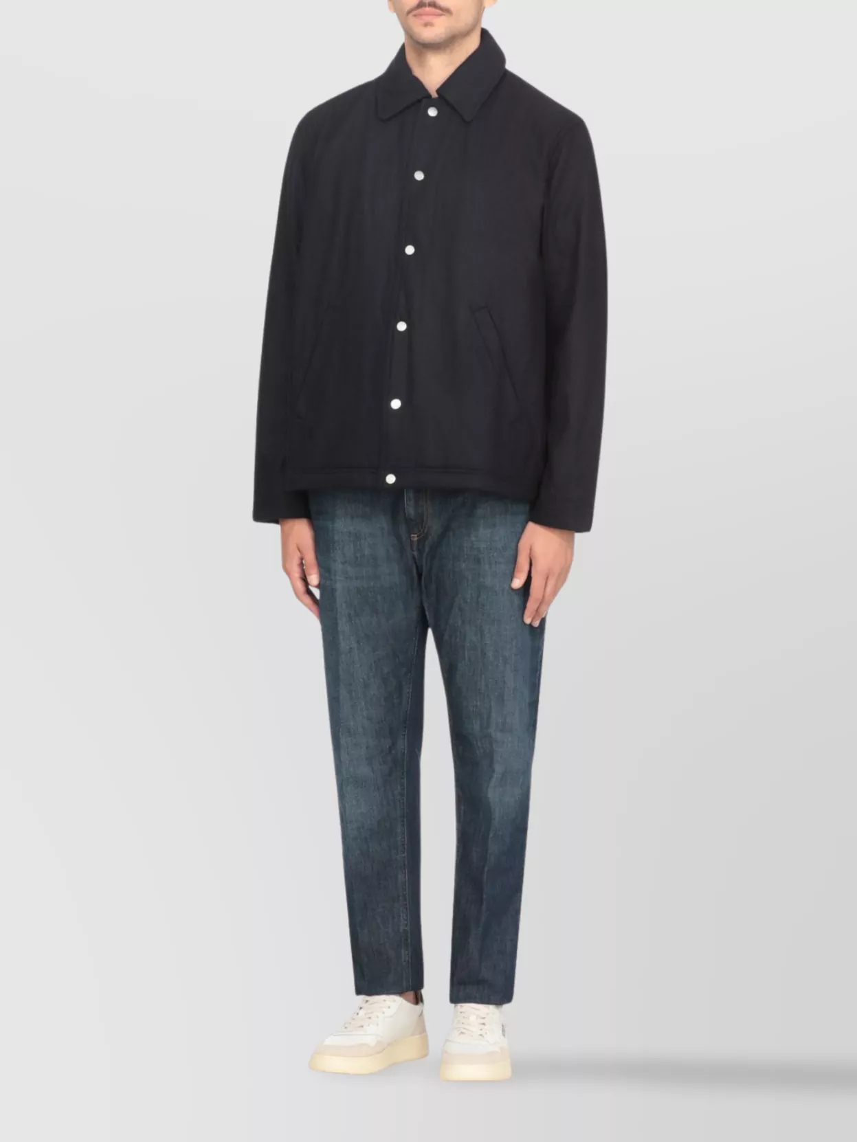 Autry Tailored Wool Blend Short Jacket
