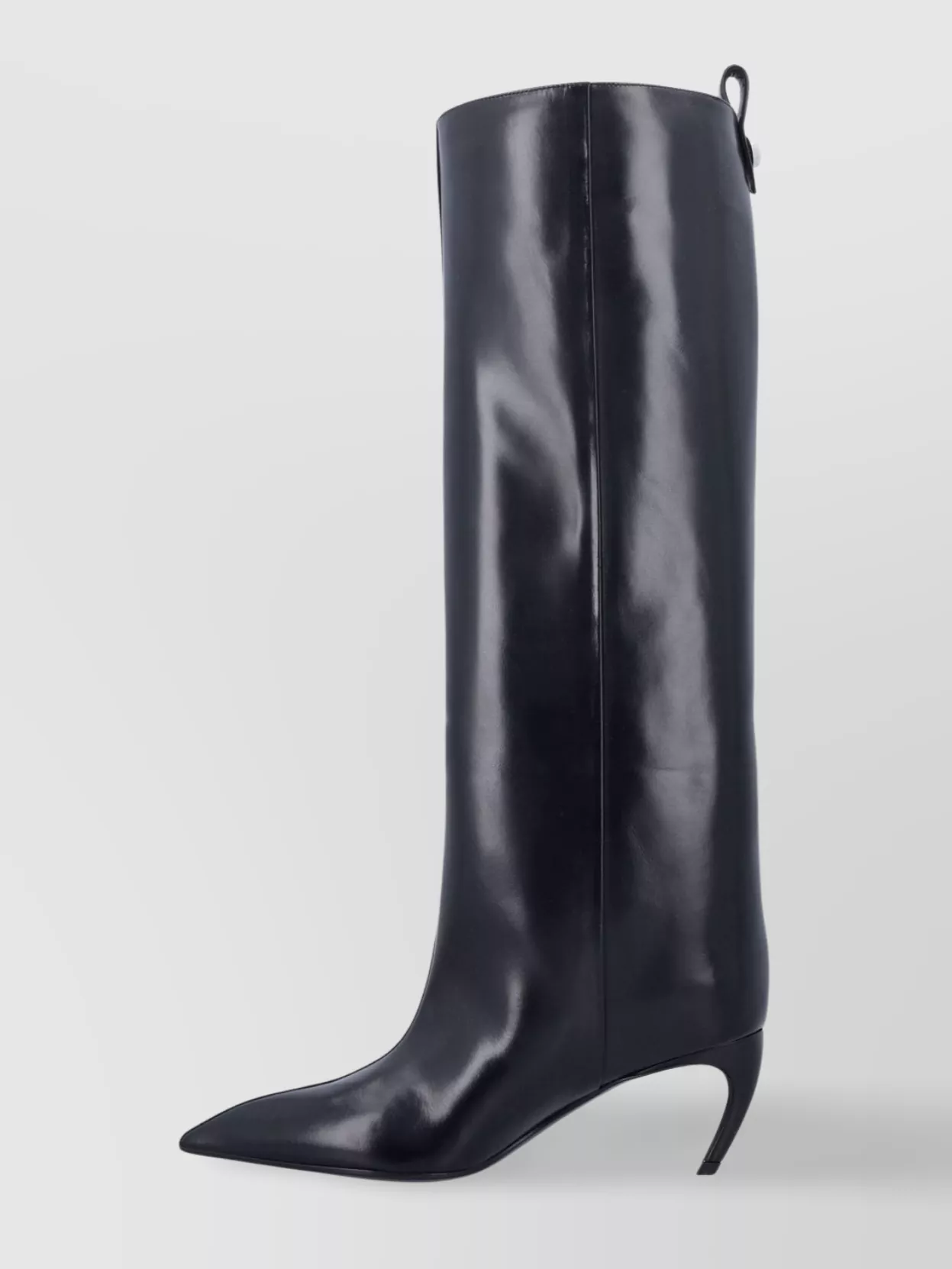 The Attico 65 High Shaft Kitten Heel Boots