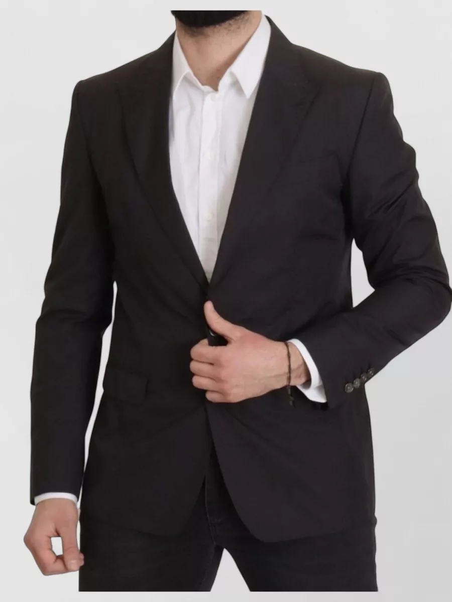Dolce&Gabbana Cotton single-breasted blazer