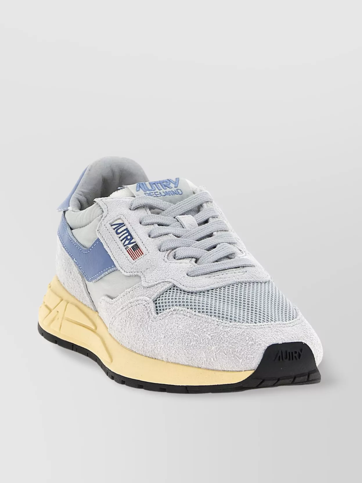 Autry Low-Top Sneakers Rubber Sole Mesh Upper Suede Overlays