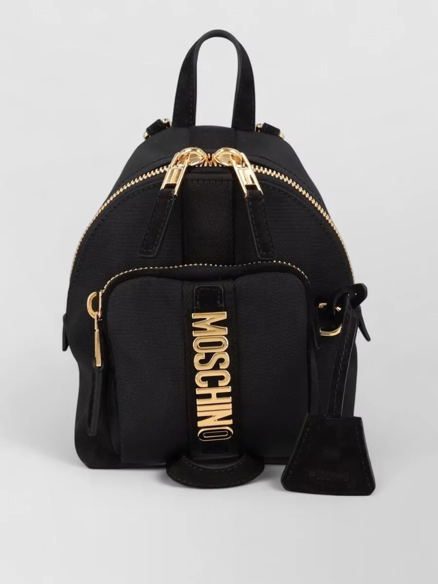 Moschino Carry Me Backpack Top Handle Design