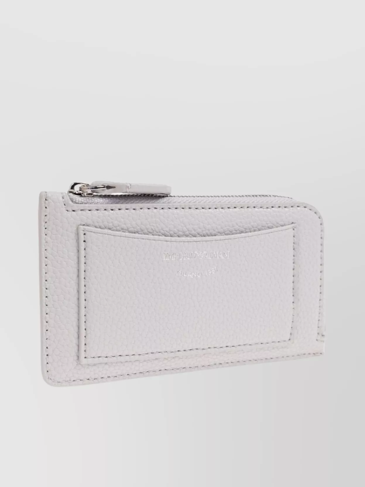 Emporio Armani Card Holder Zippered External Pocket