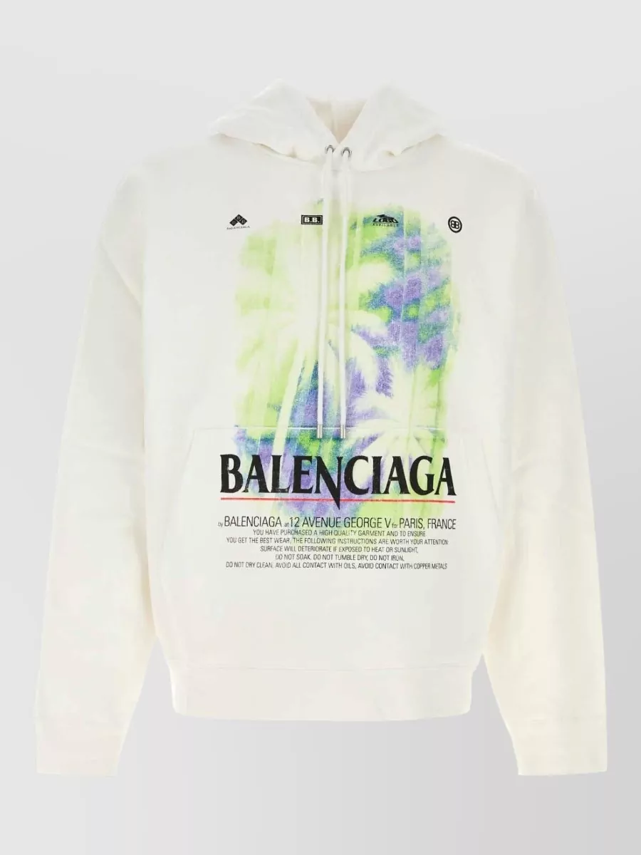 Balenciaga cotton oversized sweatshirt