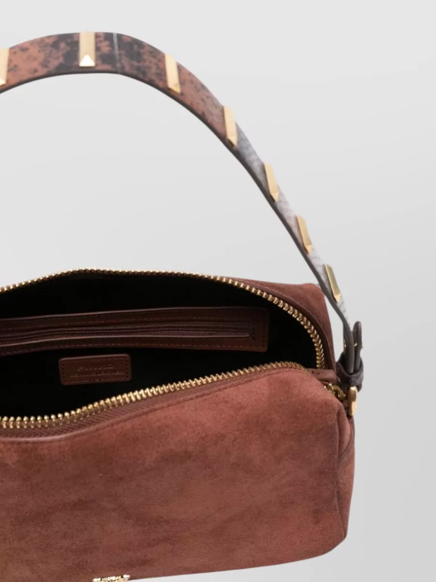Pinko Love Bag Leather Shoulder Bag