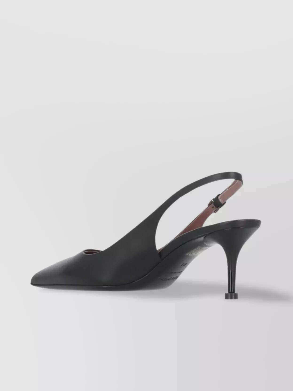 Premiata Leather And Fabric Kitten Heel Pumps