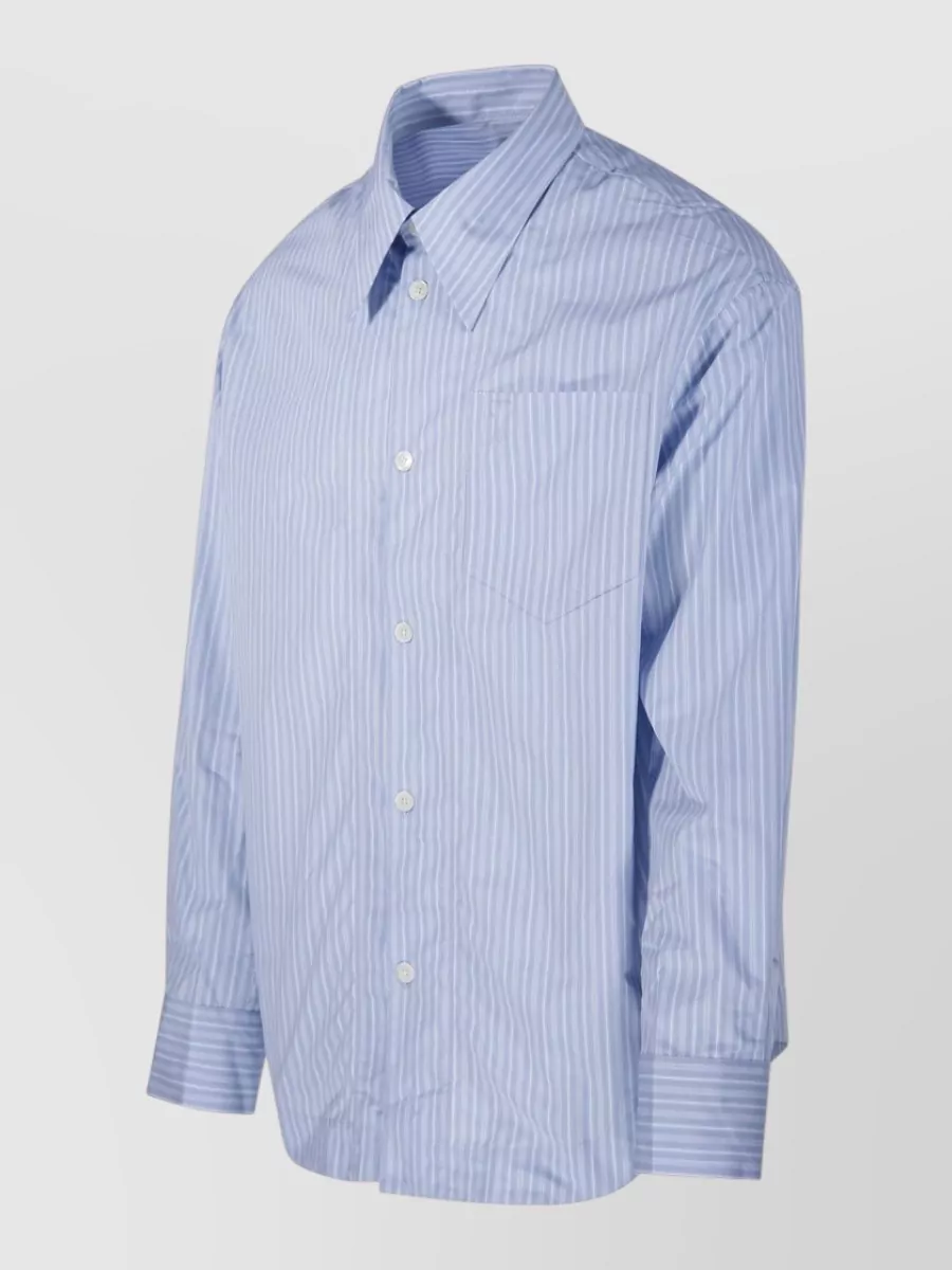 Ami Paris Long Sleeve Wide Shirt