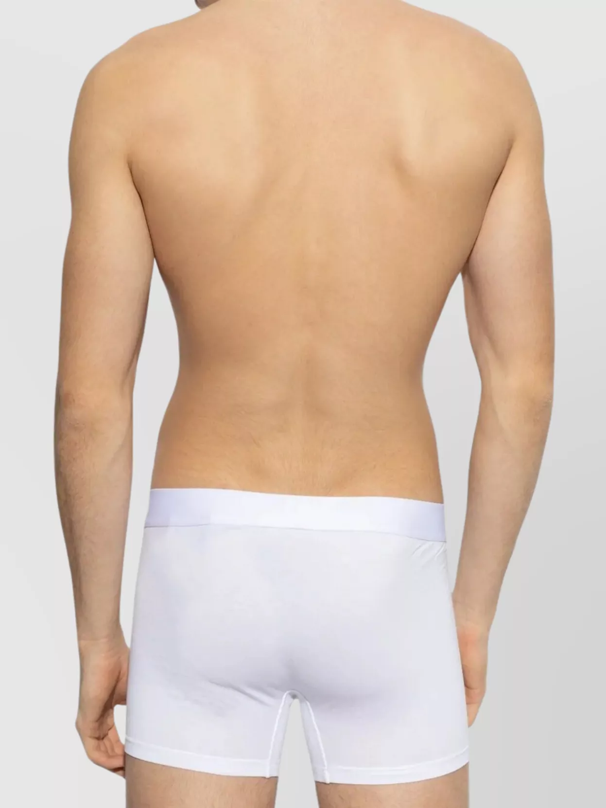 Dsquared2 Logo Waistband Stretch Fit Mid-rise Boxers