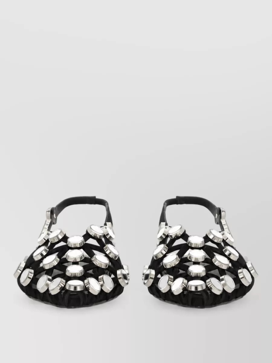 The Attico Leather Mules