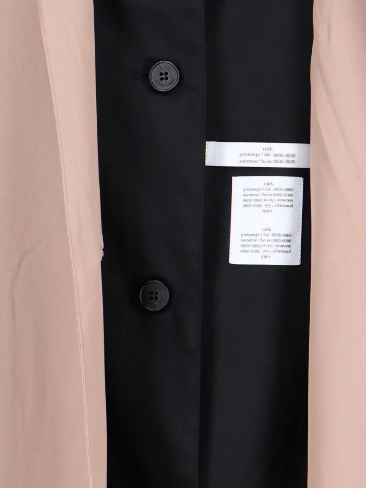 Shop Rokh Relaxed Fit Longline Jacket In Pink