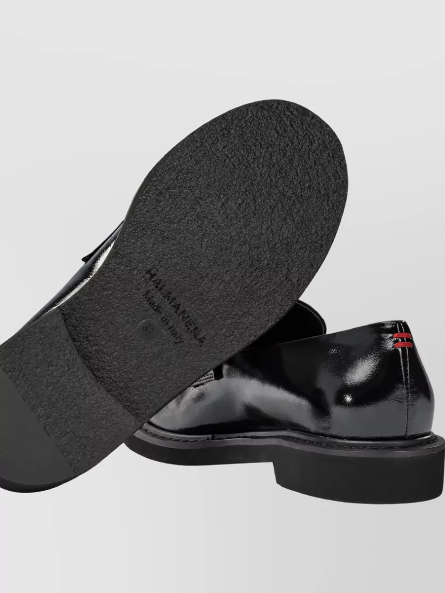 Halmanera Glossy Leather Loafers