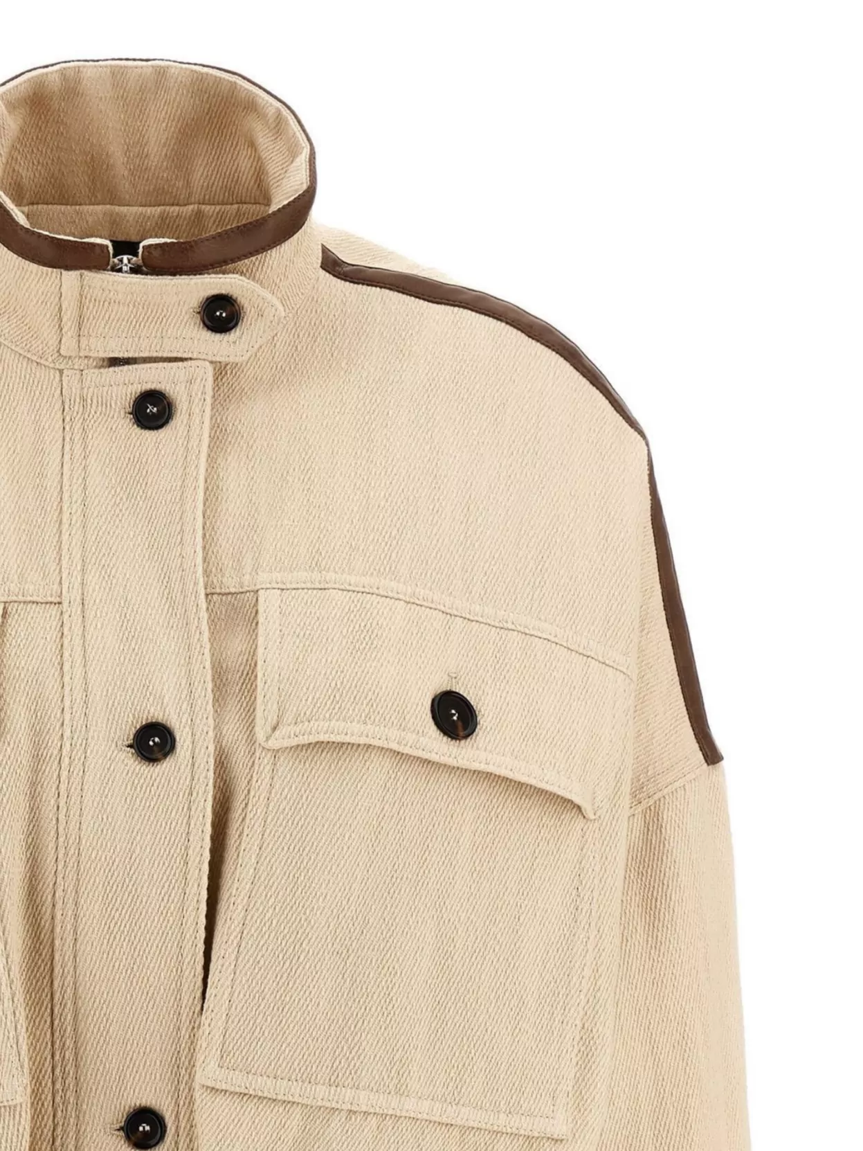 Pinko Babilonia Casual Jackets And Parka Beige