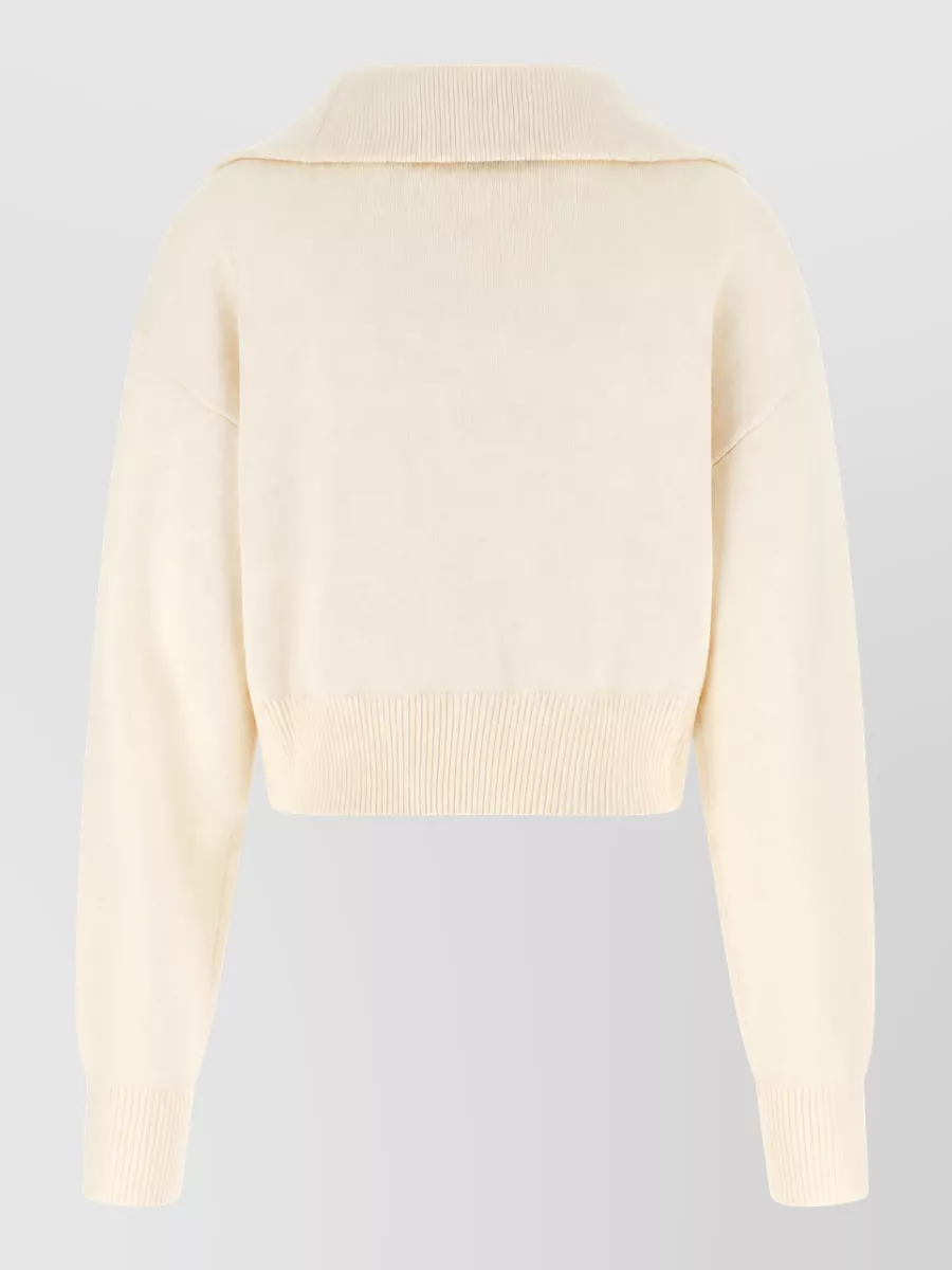 Coperni Cashmere Half-Zip Sweatshirt