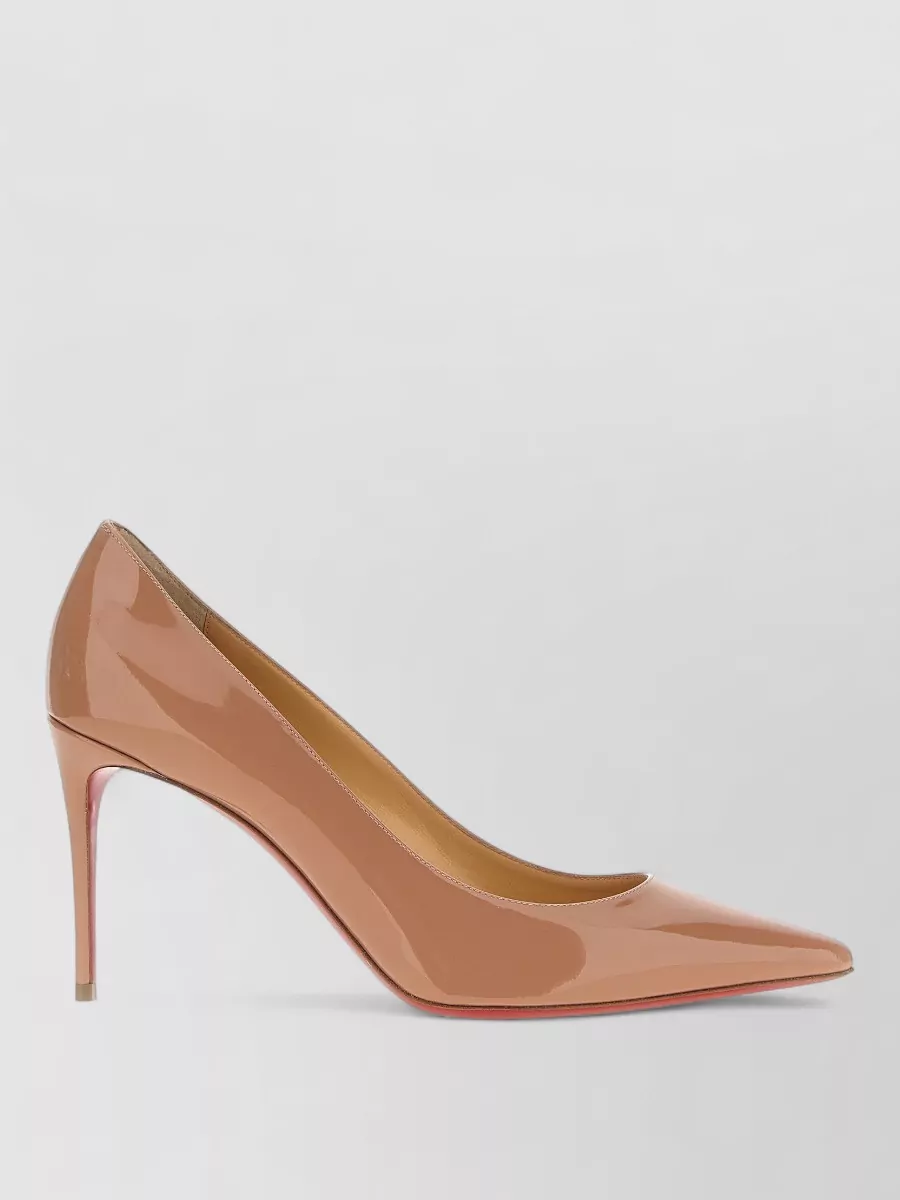 Christian Louboutin Kate Pointed Toe Patent Finish Pumps