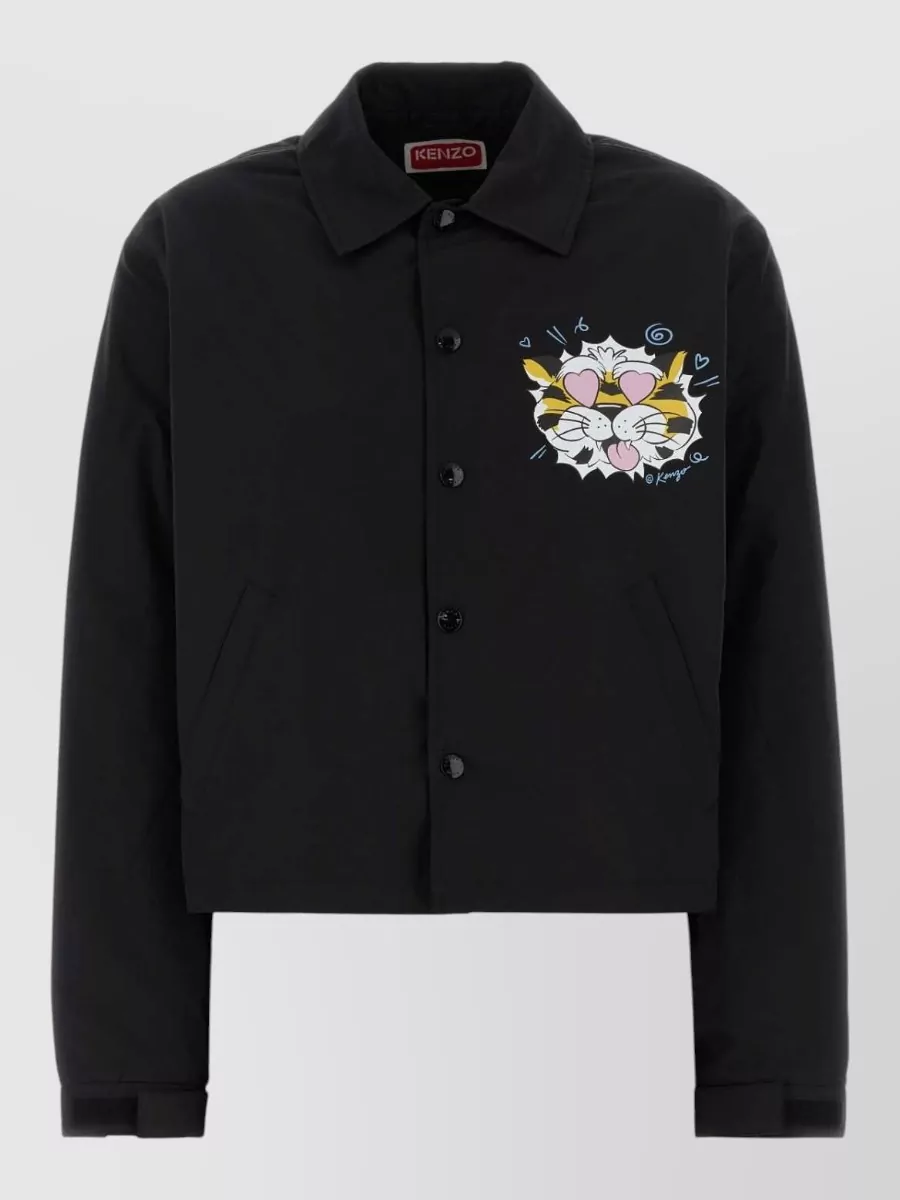 Kenzo single breasted coat